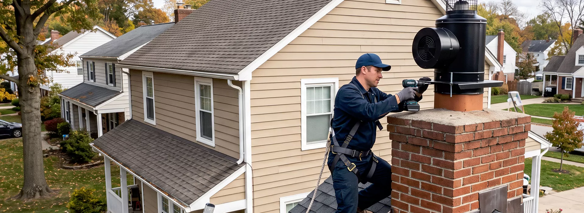 Chimney Fan Installation in East Brunswick, NJ