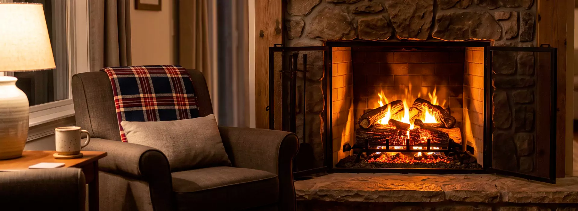 Electric Fireplace Logs in East Brunswick, NJ