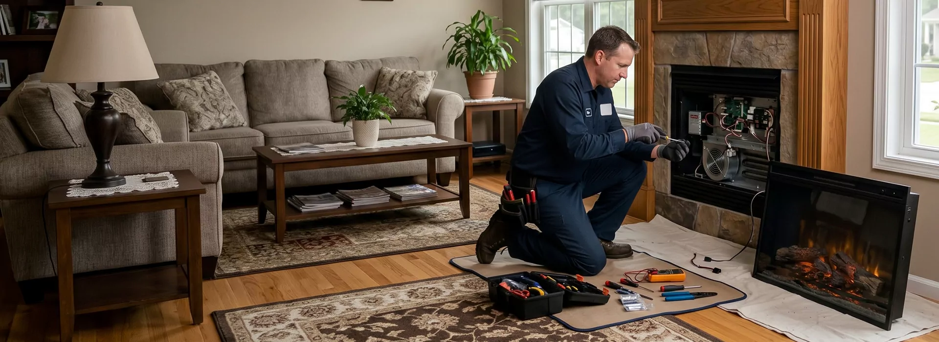 Electric Fireplace Repair in East Brunswick, NJ