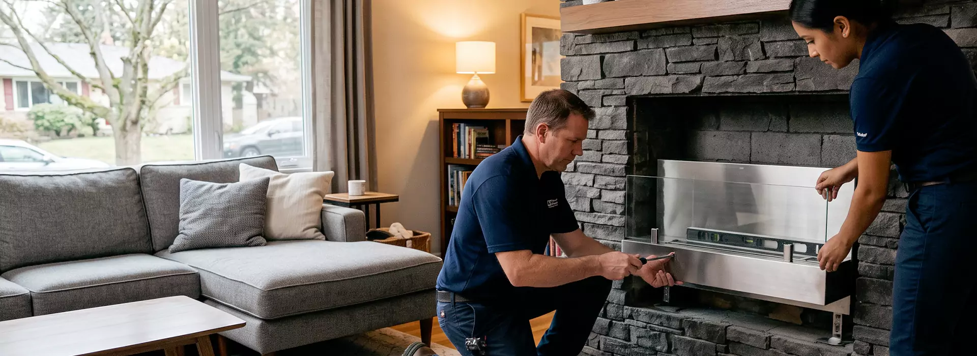 Ethanol Fireplace Installation in East Brunswick, NJ