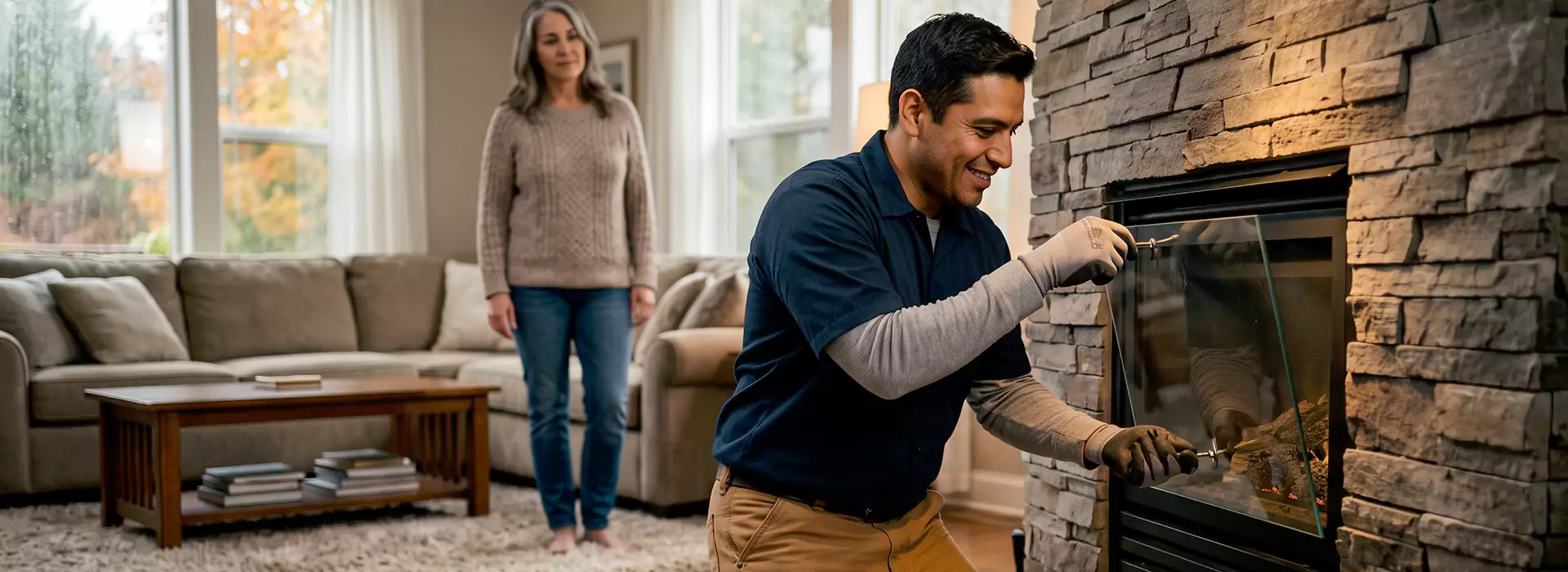 Fireplace Glass Replacement in East Brunswick, NJ