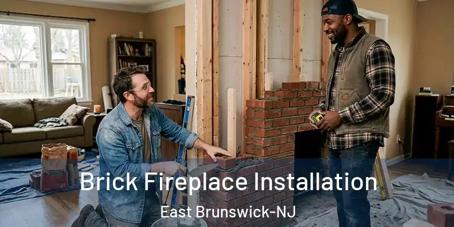  Brick Fireplace Installation East Brunswick-NJ