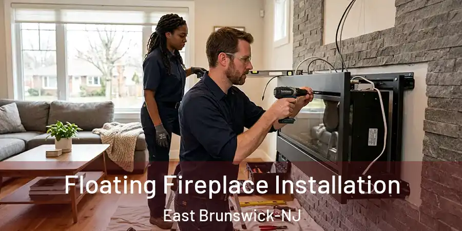  Floating Fireplace Installation East Brunswick-NJ