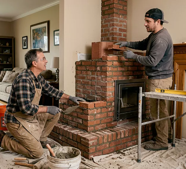 Certified Brick Fireplace Installation Company: Your Local Masonry Fireplace Contractors in East Brunswick, NJ