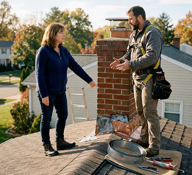 What Makes Our Chimney Flashing Services Different in East Brunswick, NJ?