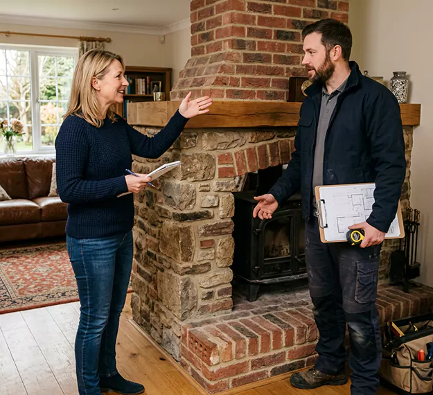 Why East Brunswick, NJ Homeowners Choose Our Fireplace Contractors?