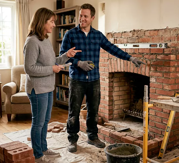Why East Brunswick, NJ Homeowners Choose Our Fireplace Rebuild Team?
