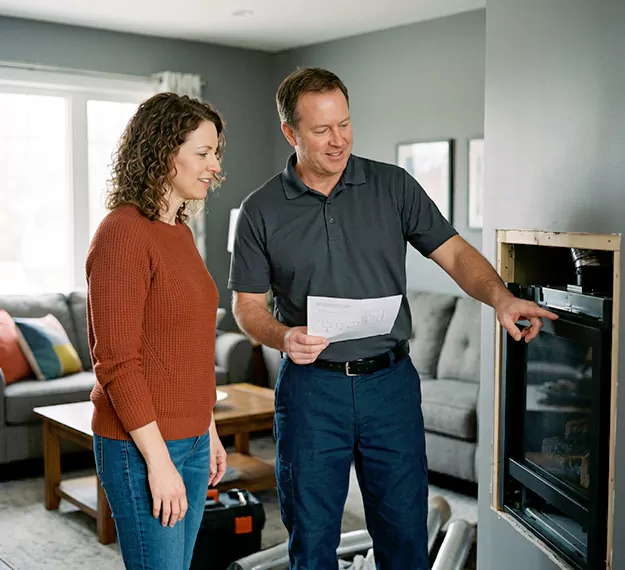 Why East Brunswick Homeowners Choose Our Gas Fireplace Installation Team?