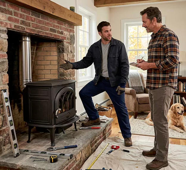 Why East Brunswick Homeowners Choose Our Wood Stove Installation Team?