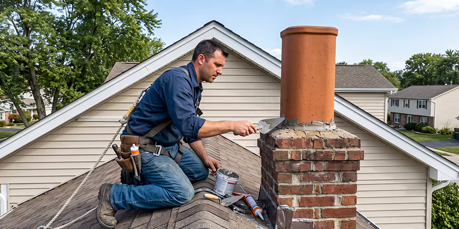 Chimney Pot Leak Repair East Brunswick