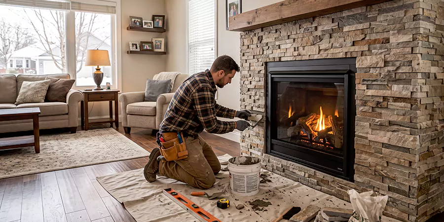Fireplace Refacing Contractors East Brunswick