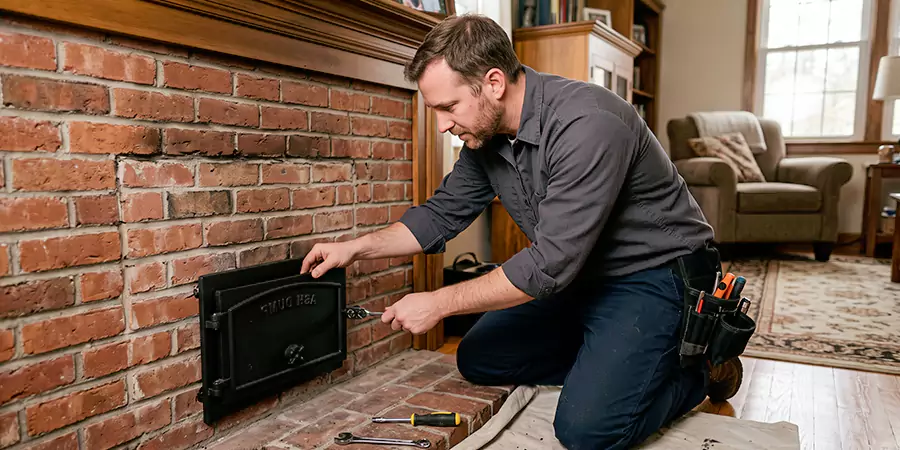 Fireplace Ash Dump Door Installation East Brunswick