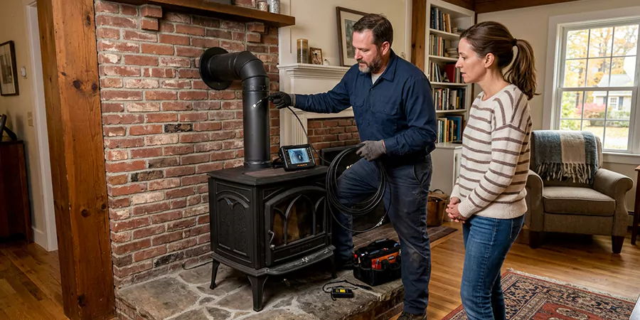 Wood Stove Chimney Inspection East Brunswick